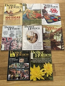 Better Homes And Garden Magazines Lot Of 8 1960’s 70’s - Picture 1 of 24