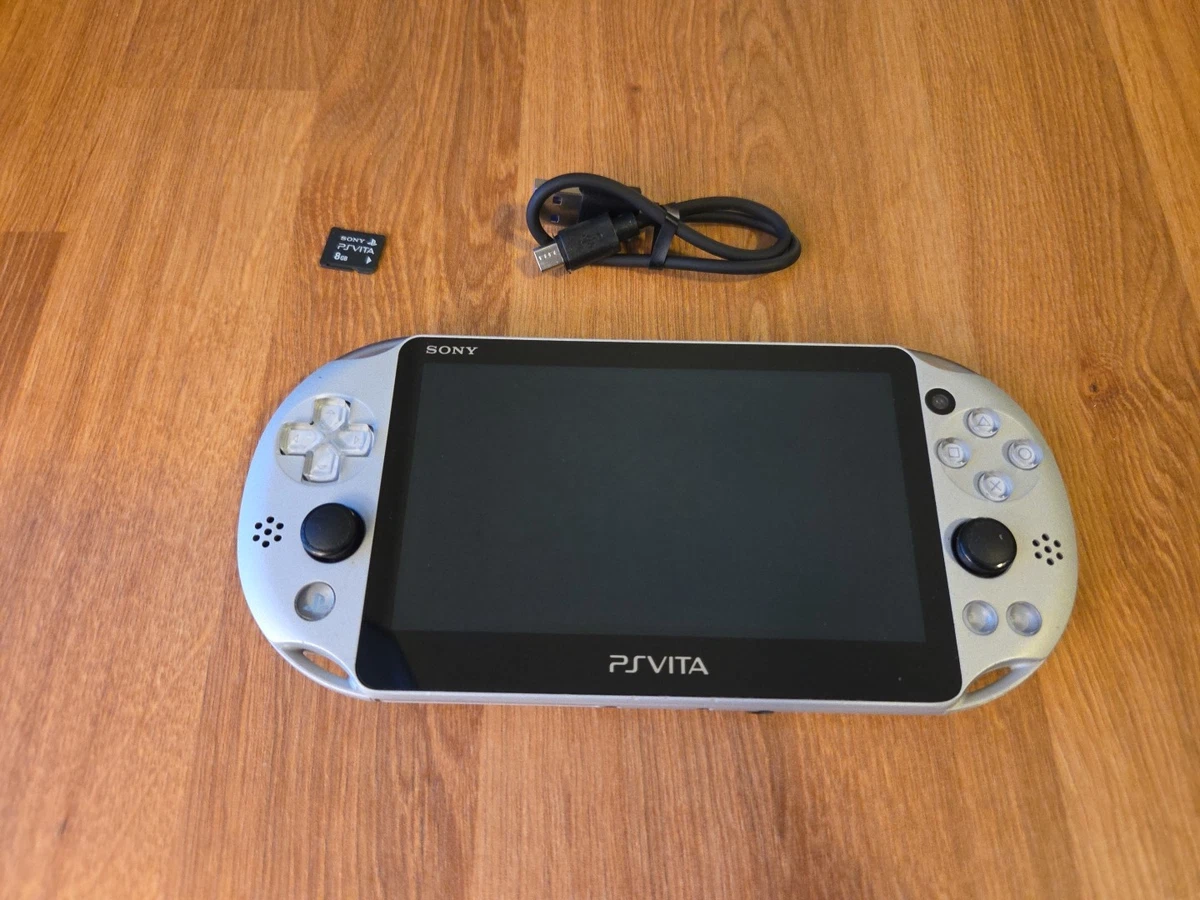 Sony PlayStation Vita NTSC-J (Japan) Silver Video Game Consoles