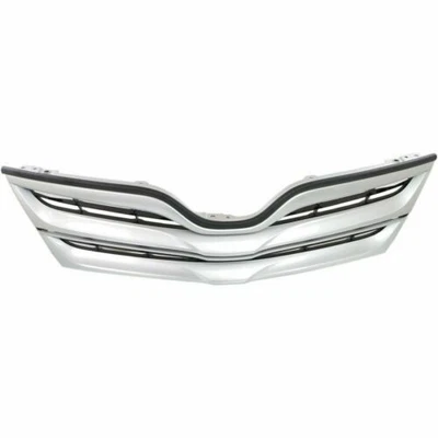 Front Grille Painted Silver/Black for 2013 2014 2015 2016 Toyota Venza - Image 1 of 2