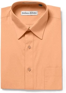 Camisa de vestir Gentlemens Collection para hombre manga corta calce clásico - colores - Imagen 1 de 30