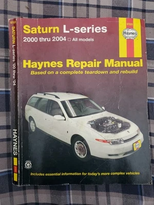 FEO Manual de Reparación 2000 2001 2002 2003 2004 SATURN SERIE L Todos los Modelos Foto 1 de 4