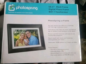 PhotoSpring 10in WiFi Digital Picture Frame PSF-101 - Picture 1 of 6