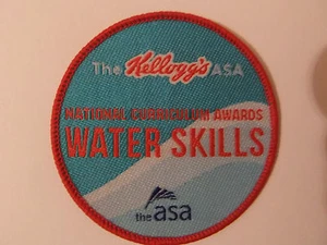 Distintivo in tessuto Kellogg's ASA National Curriculum Awards abilità acquatiche - Foto 1 di 1