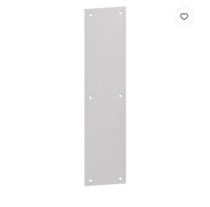 HAGER 052482 30S 4X16 PUSH PLATES US32D FINISH  - Picture 1 of 3