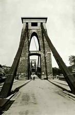 Bristol Bristol on the road of the Clifton Suspension Bridge A4 Photo