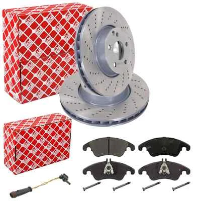 FEBI BREMSSCHEIBEN + BELÄGE VORNE passend für MERCEDES E-KLASSE W212 S212 A/C207 - Bild 1 von 4