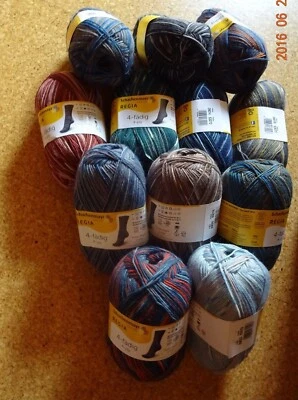 74,50 €/1 kg Regia 4-fach Polar Night Color Sockenwolle 100 g - Strickgarn - Bild 1 von 2