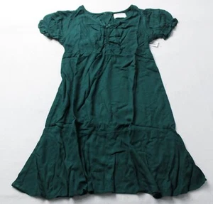 Old Navy Girl's Fit And Flare Crepe Dress AC2 Emerald Isle Size 2XL (18) NWT - Picture 1 of 3