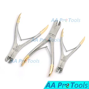 AA Pro: 3 Stück Set Stift- & Drahtschneider, T/C Backen Orthopädisch Chirurgisch (9", 8,5", 7") - Bild 1 von 4