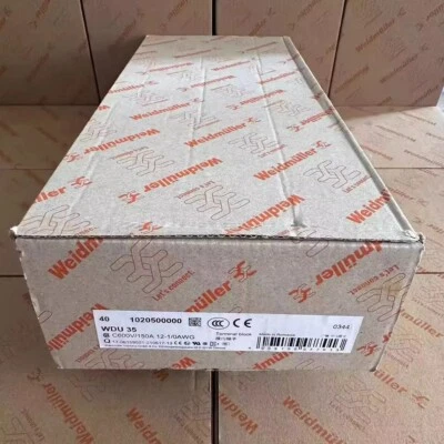 40pcs Weidmuller WDU 35 1020500000 W series European bolt type 35mm ² terminal- - Image 1 of 4