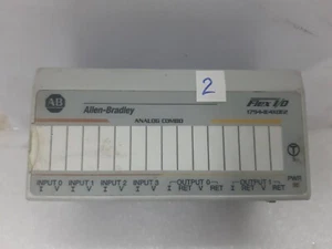 ALLEN BRADLEY 1794-IE4X0E2 FLEX I/O ANALOG COMBO MODULES - Picture 1 of 10