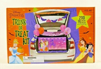 Disney Princess Halloween Trunk Or Treat Party Decor Kit - 200 Pieces (New) - Image 1 of 4
