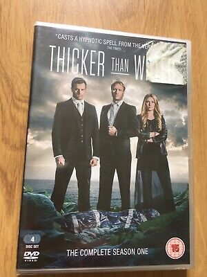THICKER THAN WATER - Nordic Noir - TV Series 1- New & Sealed - Arrow DVD • 9.60£