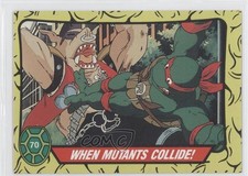 1989 O-Pee-Chee Teenage Mutant Ninja Turtles When Mutants Collide! #70 0b5