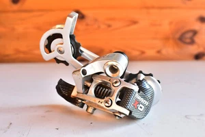 SRAM X-0 Carbon 9-fach Schaltwerk langer Käfig silber ESP technology 3x9 MTB top - Bild 1 von 9
