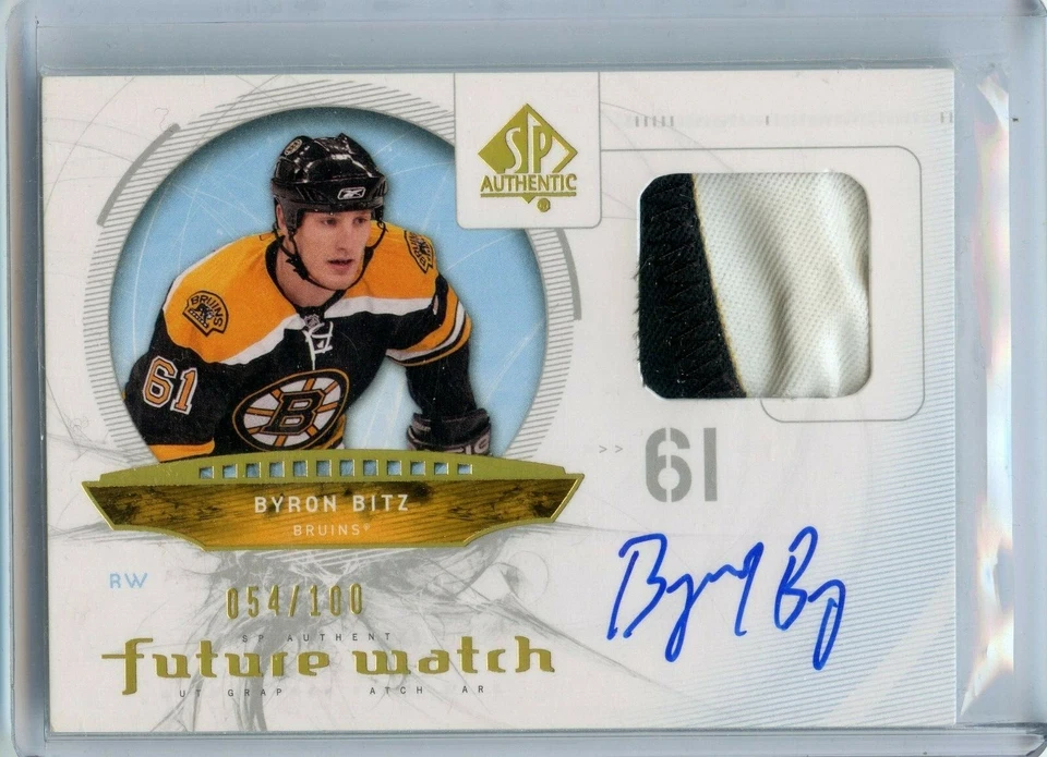 2009-10 SP Authentic Limited Autographed Patches   Pick what you need!!!! - Image 1 of 1