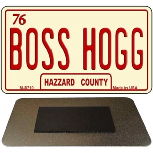 Boss Hogg Hazzard County Magnet Fridge Refrigerator Home Kitchen Decoration - Picture 1 of 1