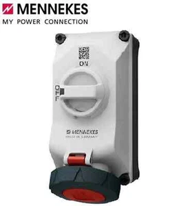 MENNEKES 5704403G Presa da parete [IP67 32A 4P 440V 3h] 5792A nuovo modello - Foto 1 di 6
