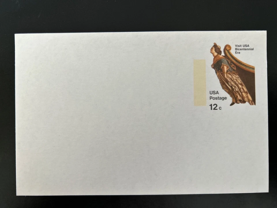 US Stamps SC# UX163 Ship's Bow 12c Postal Card MNH 1992 - Image 1 of 1
