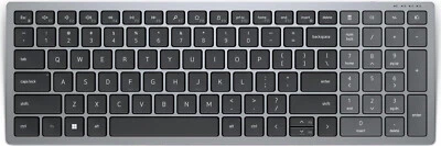 Tastiera Rf Senza Fili+Bluetooth Qwerty Italiano Grigio Nero KB740-GY-R-ITL Dell - Immagine 1 di 4