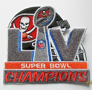 LOT OF (1) NFL TAMPA BAY BUCCANEERS SUPER BOWL 2021 PATCHES (G) ITEM # 20C