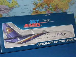 1/200 SKYMARKS THAI AIRLINES AIRBUS A380-800 W/GEAR AIRCRAFT MODEL *BRAND NEW* - Picture 1 of 12