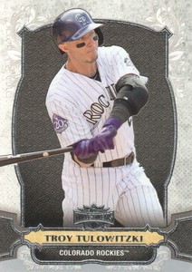 2014 Topps Triple Threads Baseball #98 Troy Tulowitzki 