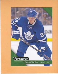 AUSTON MATTHEWS 2017-18 PARKHURST 2ND YEAR #220 TORONTO MAPLE LEAFS NM-MT - Picture 1 of 2