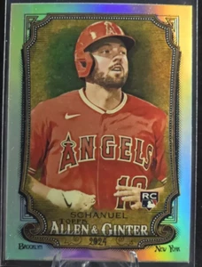 2024 Topps Allen & Ginter CHROME Nolan Schanuel #88 RC - Picture 1 of 2