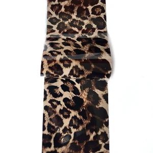 Tierdruck Nagelfolie Leopard Nail Art Transferfolie Aufkleber für Maniküre Dekor - Bild 1 von 3