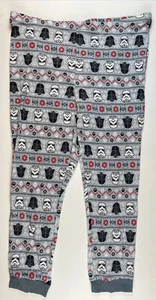 NWOT Men’s Star Wars Darth Vader Lounge Pajama Pants Size XL Gray - Picture 1 of 5