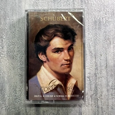 Time Life Music Great Composers Schubert Cassette Tape Sealed New — 第 1/2 张图片