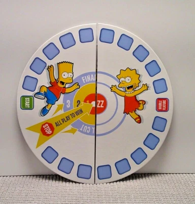 2009 The Simpsons SCENE IT? Trivia Game Replacement Game Board - Image 1 of 3