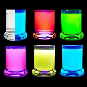 GLO Effex UV Wasserfarbstoff intensives Leuchten mit Schwarzlicht!! Schwarzlicht-Tracer - Bild 1 von 10