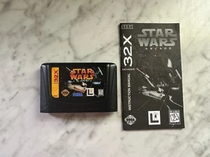 Star Wars Arcade mit Handbuch - Sega 32X ungetestet - Bild 1 von 2