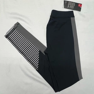 Under Armour UA Favorite Graphic Damen Leggings gestreift schwarz Gr. XS - Bild 1 von 7