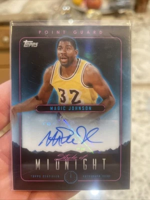 2023-24 Topps Midnight - Nightball Magic Johnson #NB-15 - Image 1 of 2