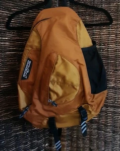Zaino Jansport Sling Tracolla Arancione One Strap Uomo Donna Unisex Scuola - Foto 1 di 14