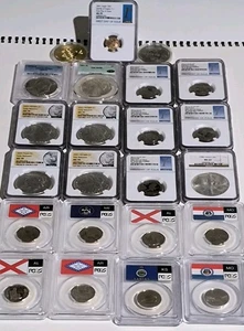 Sneak Attack Estate Cracked U. S. Coin Collection For The Collectors Collection - Picture 1 of 24