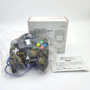 Mando Sega Dreamcast Camuflaje HKT-7701 F/S JP Hecho en Japón con Caja Manual - Imagen 1 de 10