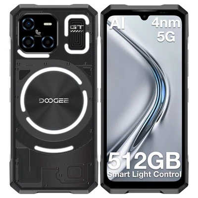 Smartphone DOOGEE BladeGT Ultra 5G Desbloqueado 36GB+512GB Teléfono Android 14 100MP Foto 1 de 4