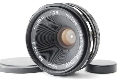 ¡¡Raro!! Lente CLA'd [CASI COMO NUEVA] Kowa Prominar 35 mm f/2,8 para Kallo 140 JAPÓN Foto 1 de 4