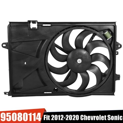 Radiator Cooling Fan For 2012-2020 Chevrolet Sonic Auto Transmission GM3115247 Foto 1 de 4
