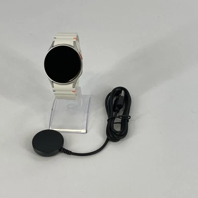 Samsung Galaxy Watch7 40mm Silver Aluminum (GPS) w/ Silver Sport - Excellent  - Image 1 of 4