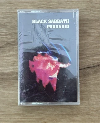 RARE SEALED Black Sabbath Paranoid CASETTE Tape HEAVY METAL Ozzy HARD ROCK Mint* - Image 1 of 4