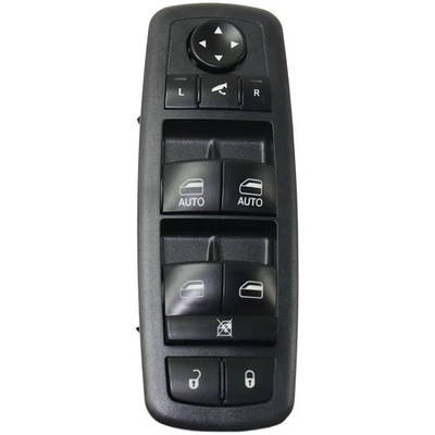 Interruptor de ventana para Ram 1500 2014-2015 13-15 Ram 2500 3500 lado del conductor delantero negro Foto 1 de 4