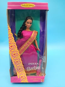 1995 Indian Barbie Doll Dolls Of The World 14451 - NRFB einige Kartonschäden - Bild 1 von 10
