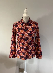 Seasalt Cornwall Larissa Shirt. Scribbled Daisies Primula. Size 8. BNWT. RRP £45 - Picture 1 of 5