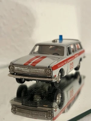 Volga GAZ A3-24 PKW Maßstab 1/43 Made In USSR Modell Auto Metall Selten Rar - Bild 1 von 4
