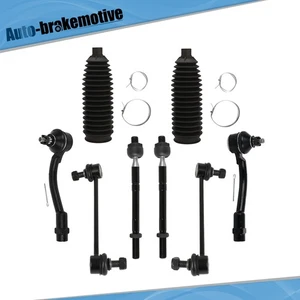 8x Front Steering Tie Rod End Sway Bar Stabilizer Bar For Kia Soul 2010-2013 - Bild 1 von 8